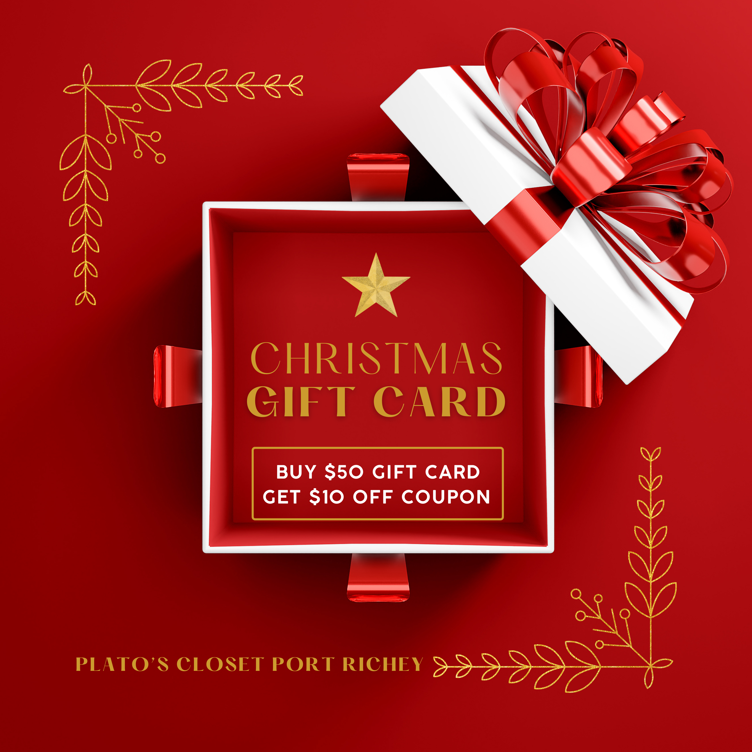 CHRISTMAS GIFT CARD DEAL!